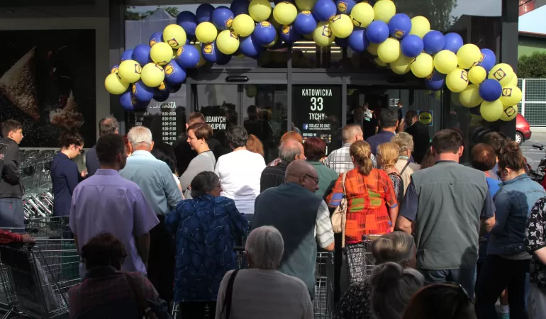 Otwarcie nowego sklepu sieci Lidl w Tychach - 02.06.2016