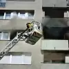 [ZDJĘCIA] Pożar mieszkania przy ul. Żwakowskiej