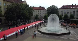 [WIDEO, FOTO] Tyszanie upamiętnili wybuch Powstania Warszawskiego