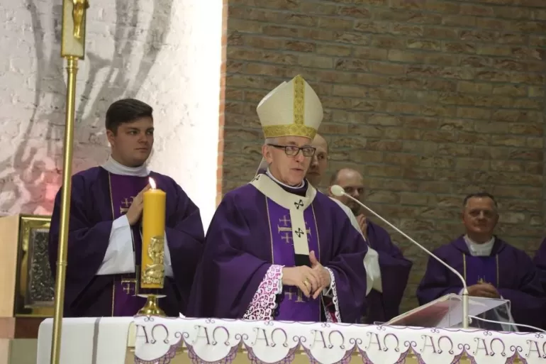 Poświęcenie nowego ołtarza w kościele p.w. św. Jana Chrzciciela - 10.03.2018