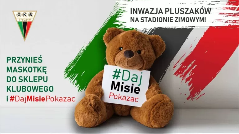 #DajMisiePokazac - inwazja pluszaków na Stadionie Zimowym
