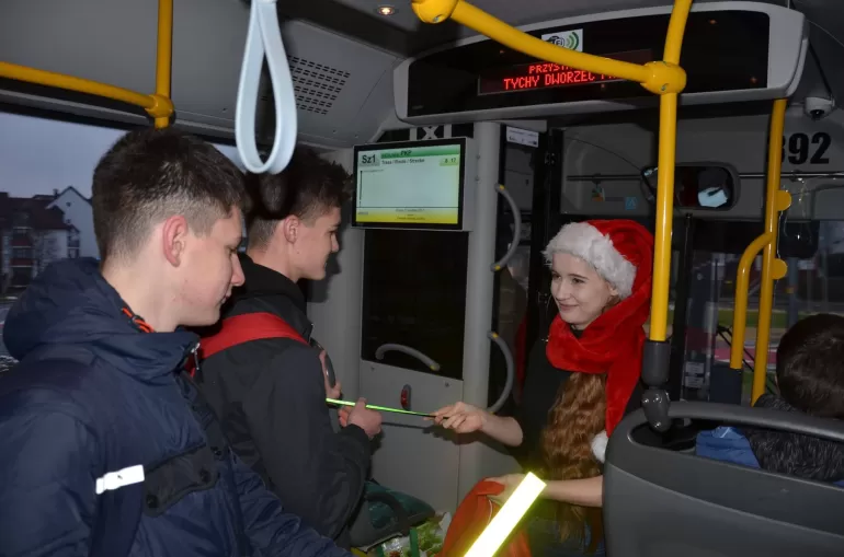 Mikołajki w autobusach PKM Tychy - 6.12.2017