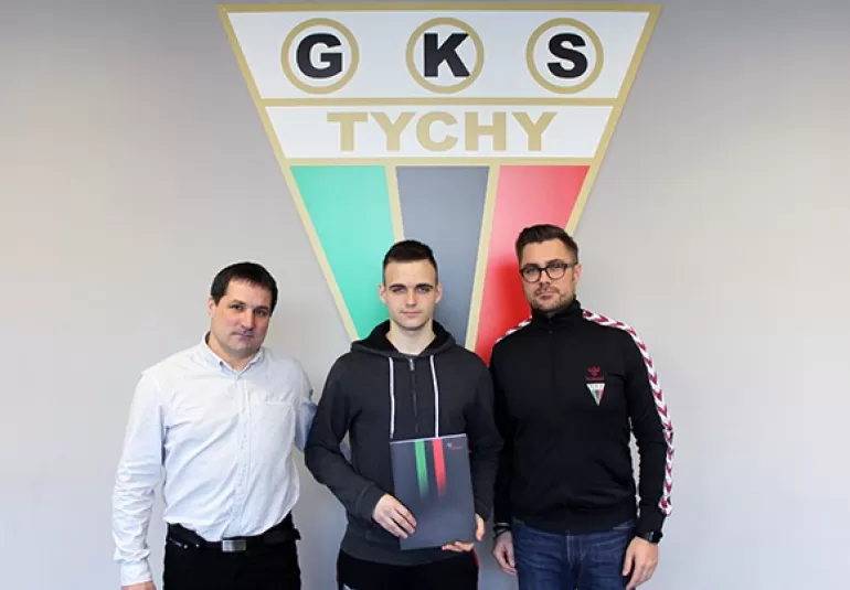 Jan Biegański i Konrad Pipia dołączyli do pierwszego zespołu GKS Tychy - 1.03.2018
