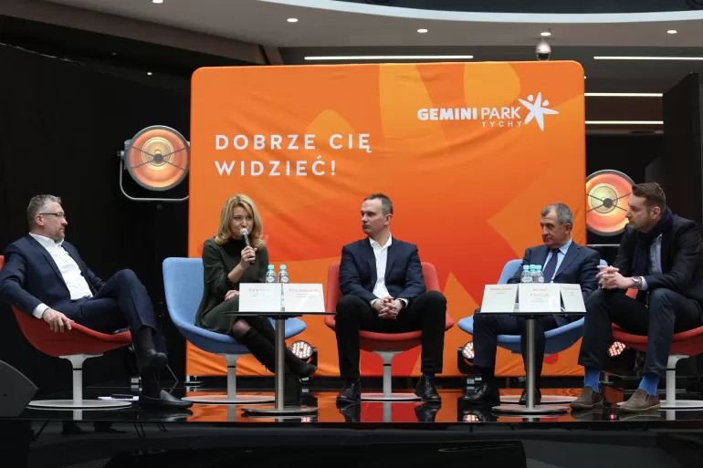 Konferencja prasowa przed oficjalnym otwarciem Gemini Park Tychy - 20.03.2018