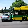 [FOTO] Kolizja osobówki z trolejbusem